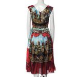 Dolce & Gabbana nwot dolce&gabanna roman print silk dress Photo 7