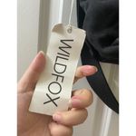 Wildfox black  preppy style messenger bag or satchel Photo 2