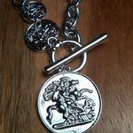 Rider on Horse Coin Necklace Photo 1