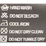 Vestique Black Floral One Shoulder Long Sleeve short Dress Women's Sz Small Photo 5