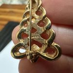 Lot Of 2 Christmas Holiday Signed Avon Brooch Pins Gold Tone Photo 5