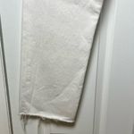 AGOLDE  Criss Cross High Rise Straight Leg Organic Cotton White Jeans 32 Photo 3