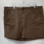 Torrid Brown Mini Skirt Photo 0