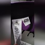 Star Wars NWT Disney  Purple Logo Allover Adjustable 5 Panel Hat Cap 58CM Adult Photo 4