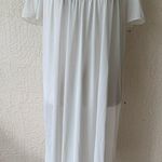 Vanity Fair Vintage  Stunning Whimsical Nightgown Lace Chiffon Sz Medium Floral Photo 0