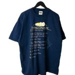 Tultex Top 10 Things Dads Say T Shirt Vintage 90s Blue Extra Large XL Humor Funny Solid Photo 1