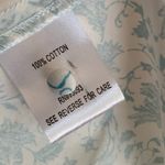 Tyler Boe Poppy Slvls Bottom Ruffle Toile Dress In Multi Blue Photo 9