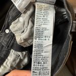 Levi's NWOT  Ribcage Straight Full Length Jeans Black High Rise 27 Photo 7