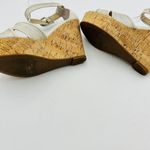 Franco Sarto Artist's Collection Raina Putty Sandal 4.5" Wedge Cork Size 7.5M Photo 4