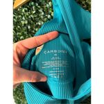 Carbon 38  Cut Out Short Ribbed One Piece Romper Sz Medium NWT Photo 6