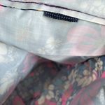 Teacher Navy Pink Floral Packable Ripstop Nylon Tote Bag Blue Photo 6