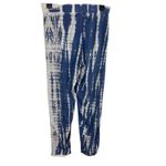 Darah Dahl Women’s Tie Dye Pants Blue White Boho Lounge Casual Lightweight M Size M Photo 1