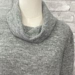 W5  Gray Cowl Neck Sweater with Relaxed Fit Photo 1
