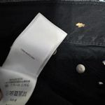 Polo Ralph Lauren Callen High Rise Jeans Size 25 Studded Western Old Money Black Photo 8