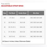 True & Co Triangle Bralette in Beige Everybody Adjustable Strap Size Medium Photo 6