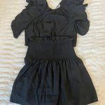 Ramy Brook Black Mini Flowy Mini Dress Photo 0