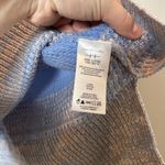 Habitual  Womens Wool Blend Blue Striped Sweater Size Large Photo 4