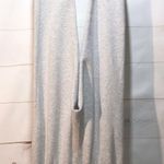 Brandy Melville NEW fleece fitted sweatpants joggers vintage light gray Photo 4