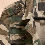 J.Crew Camo Utility Shacket Size Large Petite Photo 6