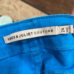 Romeo + Juliet Couture bright blue denim moto jeans / 24 / Excellent condition Photo 12