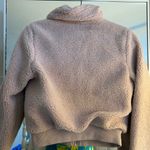 NEW Haribo Pink Juniors Fleece Teddy Crop Zip Up Lined Jacket M $74 Size M Photo 3