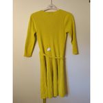 RTR Ralph Lauren Yellow Crossover Tie Waist V Photo 7