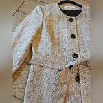 Jones Studio  Gray Button Front Professional Suit Jacket Photo 5