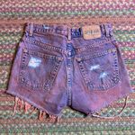 VINTAGE GAP PINK DENIM CUT OFF SHORTS Size 4 Photo 1