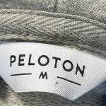 Peloton  Women’s Gray 1/2 Zip TWGF Relaxed Fit Long Sleeve Pullover Hoodie Size M Photo 8