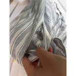 Coldwater Creek Stripped wide leg linen pants size 8 Photo 3