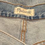 Madewell  Perfect Summer Jean MOM Jeans Distressed Tapered 31 Like New High Rise Photo 5
