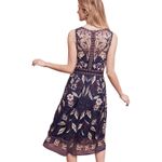 Anthropologie Moulinette Soeurs Alicante Floral Embroidered Beaded Dress Boho 6 Photo 2