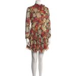 Red Valentino  Silk Mini Dress Sz 2 Photo 6