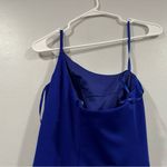 La Femme 28176 One-Shoulder Jersey Gown in Royal Blue 2 NWOT Photo 5