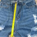 American Bazi Women’s High Waist Distressed Blue Jeans Sz 7 Photo 4