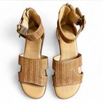 LC Lauren Conrad Niviann Woven Sandals Cognac Size 6 Photo 1