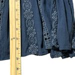 Free People Womens Boho Lace Eyelet Tunic Top Dress XS Coachella Fairy Western Photo 9