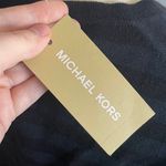 Michael Kors Michael Navy and Black Striped Dress- Size Medium- NWT Photo 6