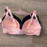 Juicy Couture  Pink And Black Set Of 2 Underwire Bras Size 40D Photo 6