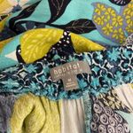 Habitat  Clothes To Live In Blue Green Floral Wide Leg Pants Size Medium Photo 2