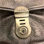 Nicole Miller Gold Embossed Leather Satchel with Rolled Handles-Just a Beauty! Photo 4