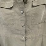 Laura Ashley Vintage  Linen Blend Size 8 Long Dress Lagenlook Minimalist Midi Photo 1