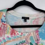 Talbots Colorful Coastal City Lightweight Pullover SS Sweater Top Size 2X Boatin Photo 2