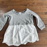 Nu New York  Women's  Ped Plum Gray Sweater with Eyelet Size Small/Medium S0585 Photo 0