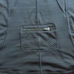 Athleta QUARTER ZIP BLACK ATHLETIC TEE BIKING HIKING CYCLYING Photo 2