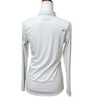KJUS Women Scotscraig Polo Long Sleeve White Golf Shirt Lost Tree 38/M Sport Fit Size M Photo 2