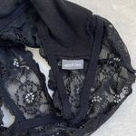 Aerie  Women’s Black Lace Bralette Size Medium Photo 2