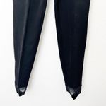 [Roffe] Vintage Black Tapered Jett Stirrup Ski Snow Pants Nylon Stretch Sz 4L Photo 7