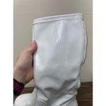 Demonia  White Patent Platform Knee High Boots Chunky Sole Gothic Rave Photo 4