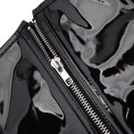 Women Punk Style Zipper Closure Bustier Waist Belt Cropped Corset Photo 3